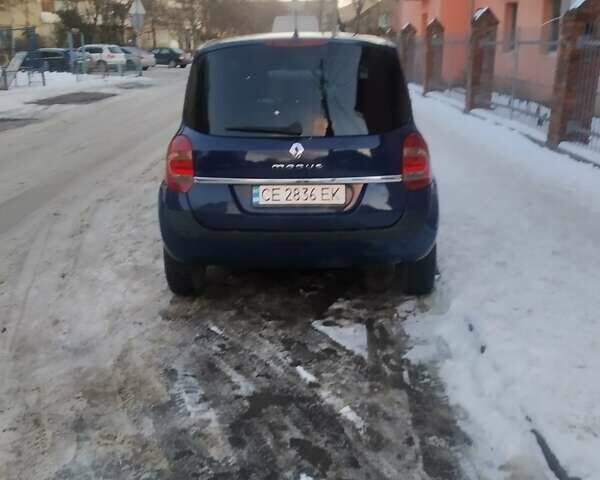 Синий Рено Модус, объемом двигателя 1.46 л и пробегом 350 тыс. км за 5000 $, фото 3 на Automoto.ua