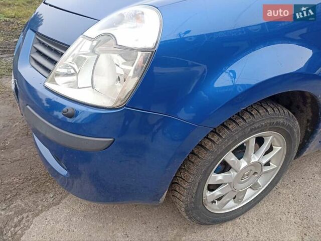 Синий Рено Модус, объемом двигателя 1.4 л и пробегом 178 тыс. км за 3200 $, фото 15 на Automoto.ua
