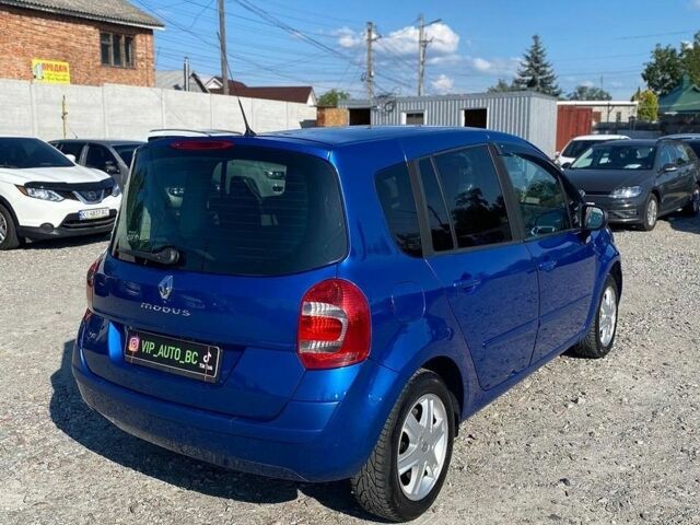 Синій Рено Модус, об'ємом двигуна 1.6 л та пробігом 145 тис. км за 5500 $, фото 4 на Automoto.ua