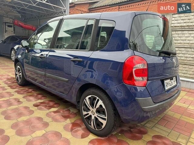Синий Рено Модус, объемом двигателя 1.2 л и пробегом 118 тыс. км за 4999 $, фото 3 на Automoto.ua