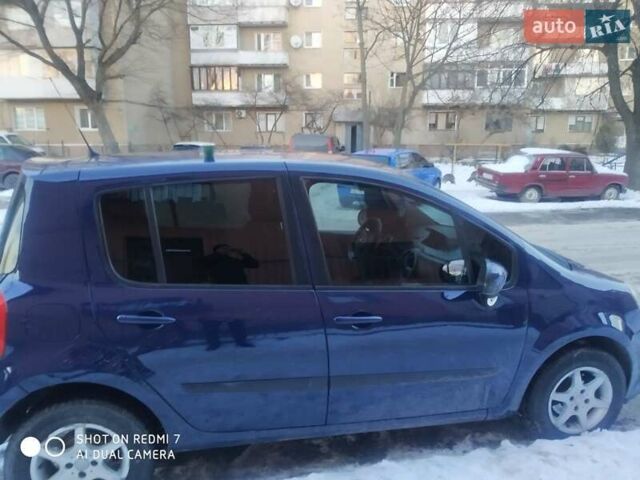 Синий Рено Модус, объемом двигателя 1.46 л и пробегом 350 тыс. км за 5000 $, фото 1 на Automoto.ua