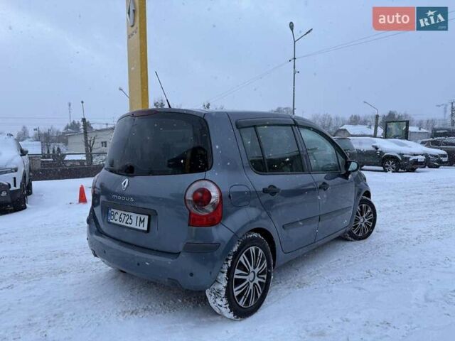 Синій Рено Модус, об'ємом двигуна 1.2 л та пробігом 261 тис. км за 4000 $, фото 2 на Automoto.ua
