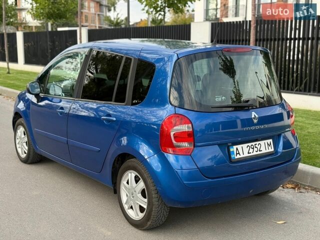 Синій Рено Модус, об'ємом двигуна 1.6 л та пробігом 145 тис. км за 4850 $, фото 3 на Automoto.ua