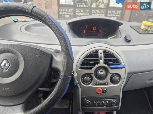 Синий Рено Модус, объемом двигателя 1.2 л и пробегом 198 тыс. км за 4200 $, фото 4 на Automoto.ua