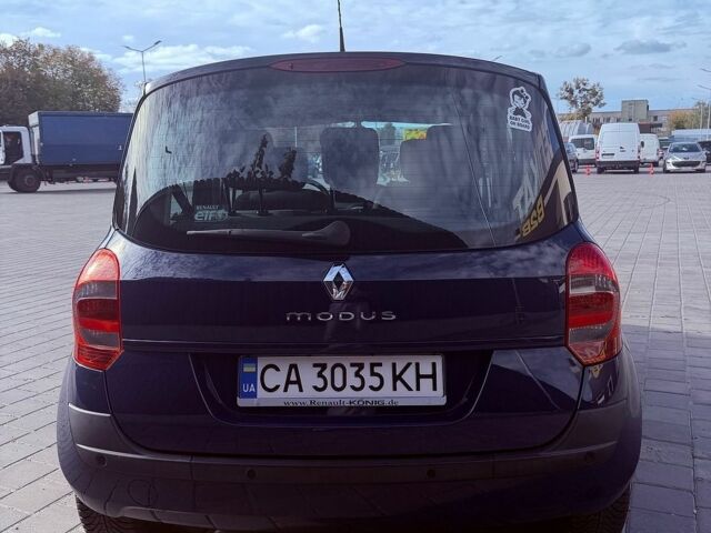 Синій Рено Модус, об'ємом двигуна 1.6 л та пробігом 164 тис. км за 5999 $, фото 6 на Automoto.ua