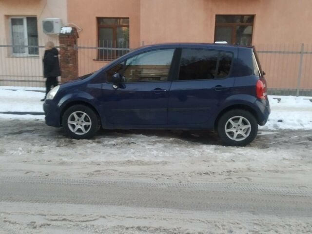 Синий Рено Модус, объемом двигателя 1.46 л и пробегом 350 тыс. км за 5000 $, фото 1 на Automoto.ua