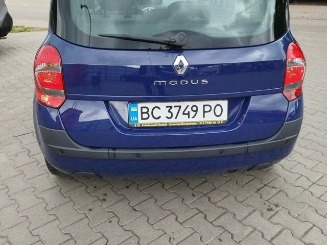 Синій Рено Модус, об'ємом двигуна 1.15 л та пробігом 160 тис. км за 5800 $, фото 7 на Automoto.ua