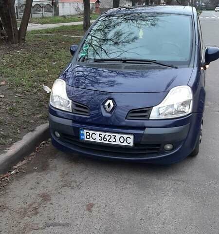 Синий Рено Модус, объемом двигателя 1.6 л и пробегом 105 тыс. км за 5400 $, фото 1 на Automoto.ua