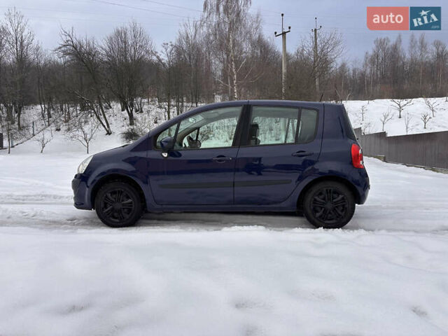 Синій Рено Модус, об'ємом двигуна 1.6 л та пробігом 157 тис. км за 5999 $, фото 12 на Automoto.ua