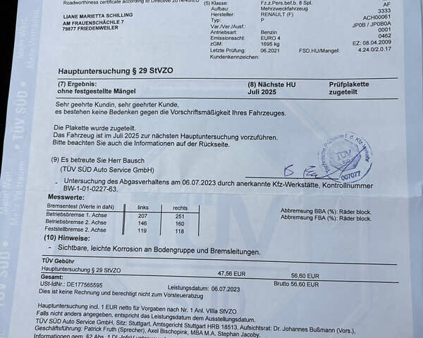 Синій Рено Модус, об'ємом двигуна 1.6 л та пробігом 157 тис. км за 5999 $, фото 32 на Automoto.ua