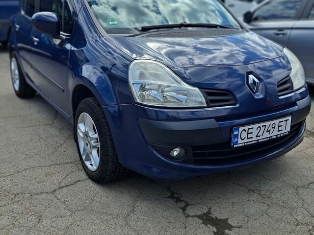 Синий Рено Модус, объемом двигателя 1.6 л и пробегом 223 тыс. км за 5500 $, фото 2 на Automoto.ua