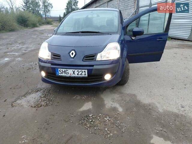 Синий Рено Модус, объемом двигателя 1.6 л и пробегом 156 тыс. км за 6100 $, фото 16 на Automoto.ua