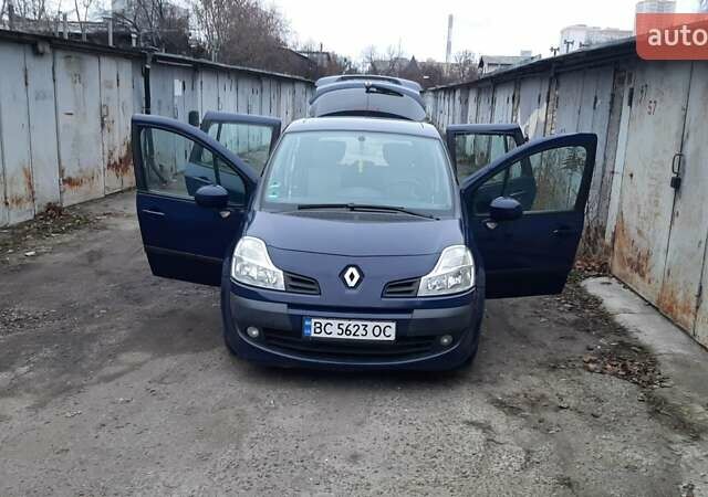 Синий Рено Модус, объемом двигателя 1.6 л и пробегом 105 тыс. км за 5400 $, фото 11 на Automoto.ua