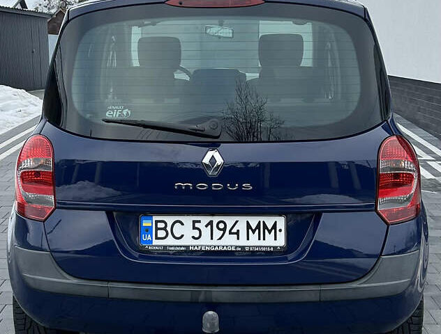 Синій Рено Модус, об'ємом двигуна 1.6 л та пробігом 161 тис. км за 6200 $, фото 6 на Automoto.ua