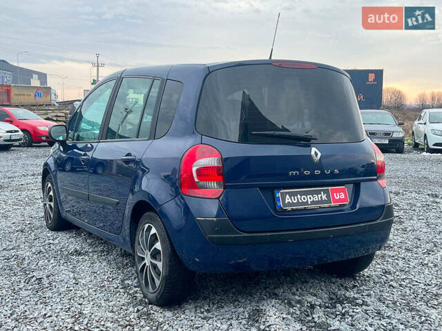 Синій Рено Модус, об'ємом двигуна 1.6 л та пробігом 105 тис. км за 3000 $, фото 4 на Automoto.ua