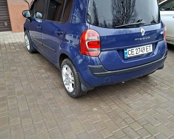 Синій Рено Модус, об'ємом двигуна 1.6 л та пробігом 219 тис. км за 5850 $, фото 1 на Automoto.ua