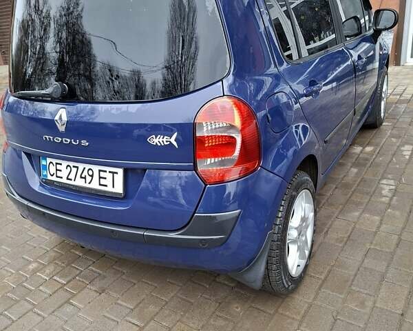 Синій Рено Модус, об'ємом двигуна 1.6 л та пробігом 219 тис. км за 5850 $, фото 5 на Automoto.ua