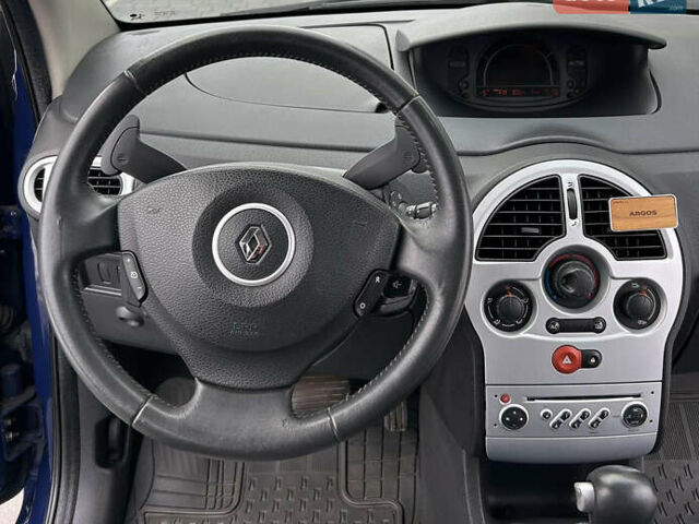 Синій Рено Модус, об'ємом двигуна 1.6 л та пробігом 161 тис. км за 6200 $, фото 10 на Automoto.ua