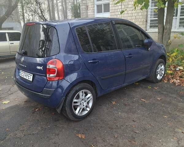 Синій Рено Модус, об'ємом двигуна 1.6 л та пробігом 218 тис. км за 5850 $, фото 3 на Automoto.ua