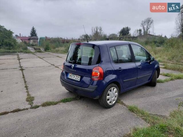 Синий Рено Модус, объемом двигателя 1.6 л и пробегом 156 тыс. км за 6100 $, фото 3 на Automoto.ua