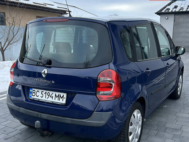 Синій Рено Модус, об'ємом двигуна 1.6 л та пробігом 161 тис. км за 5000 $, фото 7 на Automoto.ua
