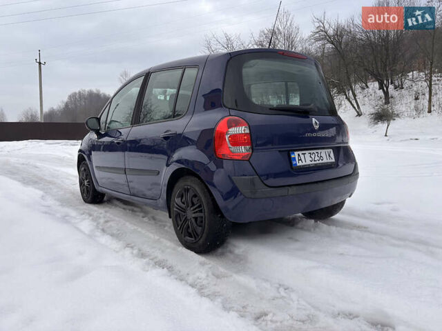 Синій Рено Модус, об'ємом двигуна 1.6 л та пробігом 157 тис. км за 5999 $, фото 10 на Automoto.ua