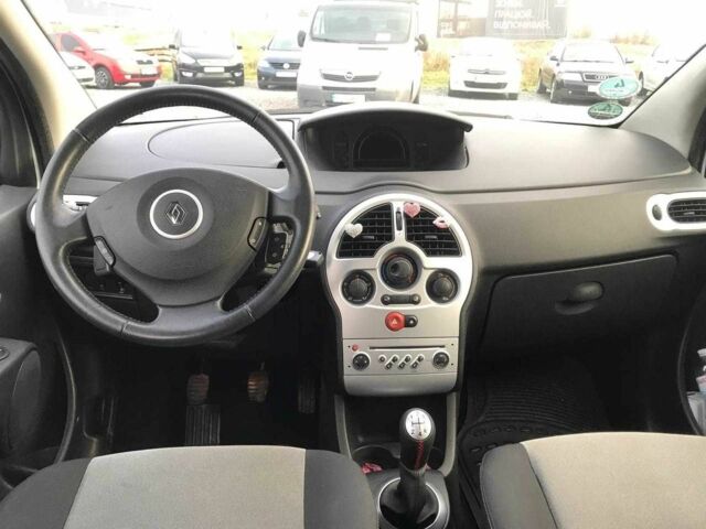 Синий Рено Модус, объемом двигателя 1.6 л и пробегом 77 тыс. км за 4590 $, фото 15 на Automoto.ua