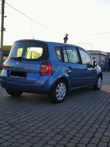 Синий Рено Модус, объемом двигателя 1.25 л и пробегом 53 тыс. км за 4700 $, фото 2 на Automoto.ua
