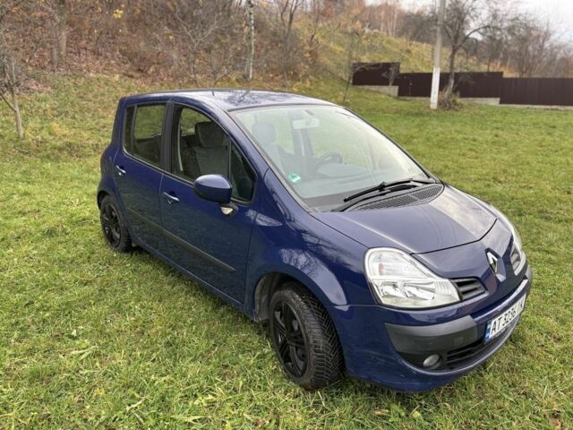 Синий Рено Модус, объемом двигателя 1.6 л и пробегом 159 тыс. км за 6150 $, фото 4 на Automoto.ua