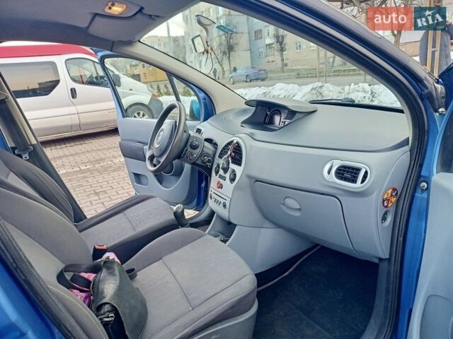 Синій Рено Модус, об'ємом двигуна 1.15 л та пробігом 196 тис. км за 3999 $, фото 7 на Automoto.ua