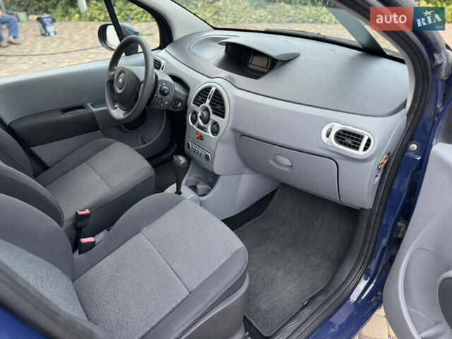 Синий Рено Модус, объемом двигателя 1.6 л и пробегом 118 тыс. км за 6800 $, фото 17 на Automoto.ua