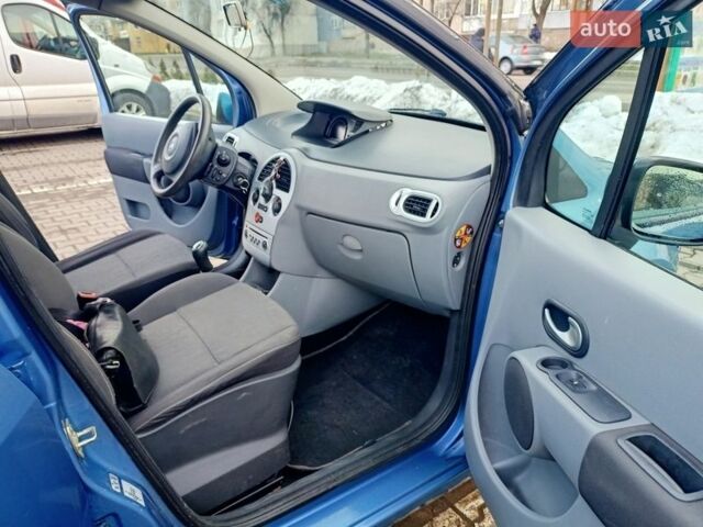 Синій Рено Модус, об'ємом двигуна 1.15 л та пробігом 196 тис. км за 3999 $, фото 6 на Automoto.ua