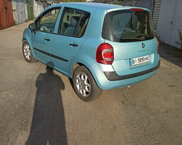 Синій Рено Модус, об'ємом двигуна 1.15 л та пробігом 262 тис. км за 3997 $, фото 5 на Automoto.ua