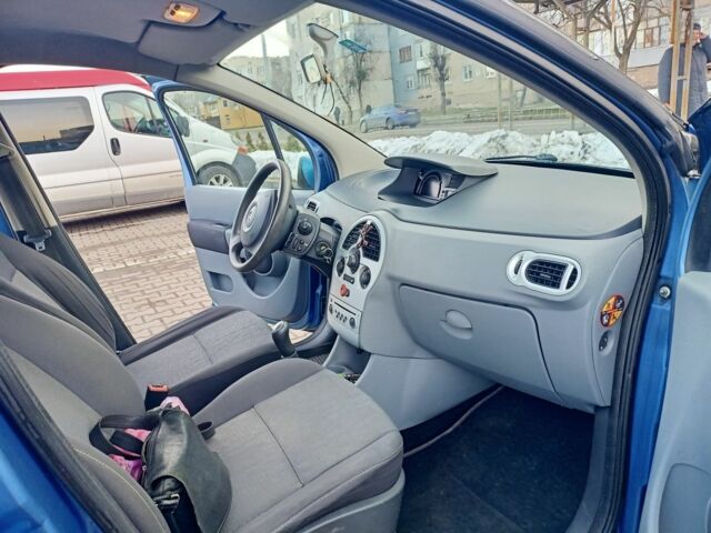 Синій Рено Модус, об'ємом двигуна 1.15 л та пробігом 196 тис. км за 3999 $, фото 15 на Automoto.ua