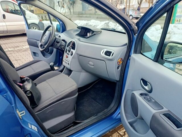 Синій Рено Модус, об'ємом двигуна 1.15 л та пробігом 196 тис. км за 3999 $, фото 18 на Automoto.ua