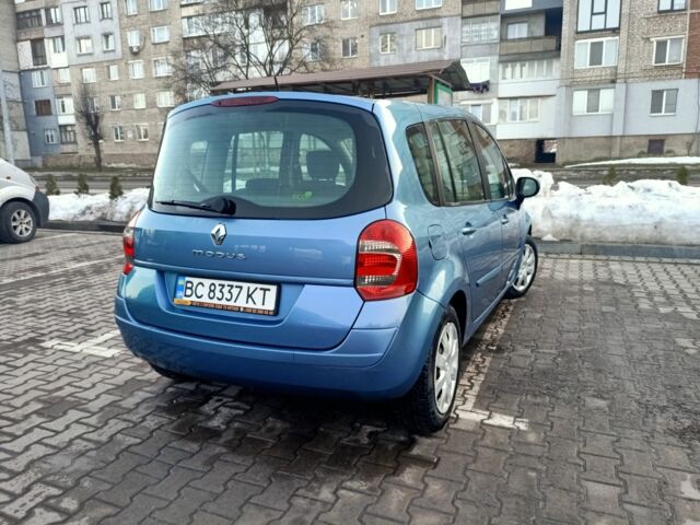 Синій Рено Модус, об'ємом двигуна 1.15 л та пробігом 196 тис. км за 3999 $, фото 9 на Automoto.ua