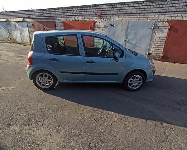 Синий Рено Модус, объемом двигателя 1.15 л и пробегом 262 тыс. км за 3550 $, фото 1 на Automoto.ua
