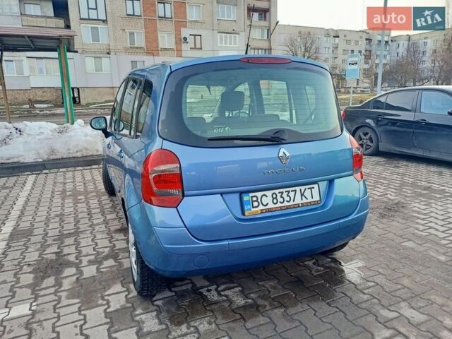Синій Рено Модус, об'ємом двигуна 1.15 л та пробігом 196 тис. км за 3999 $, фото 13 на Automoto.ua