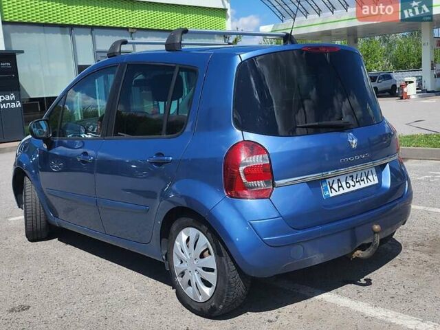 Синий Рено Модус, объемом двигателя 1.25 л и пробегом 225 тыс. км за 5100 $, фото 3 на Automoto.ua