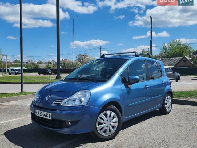 Синий Рено Модус, объемом двигателя 1.25 л и пробегом 225 тыс. км за 5100 $, фото 5 на Automoto.ua
