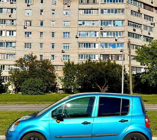 Синий Рено Модус, объемом двигателя 1.6 л и пробегом 135 тыс. км за 3700 $, фото 8 на Automoto.ua