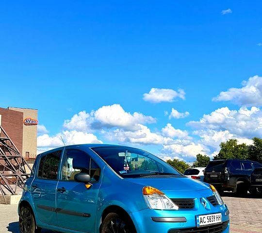 Синий Рено Модус, объемом двигателя 1.6 л и пробегом 135 тыс. км за 3700 $, фото 6 на Automoto.ua