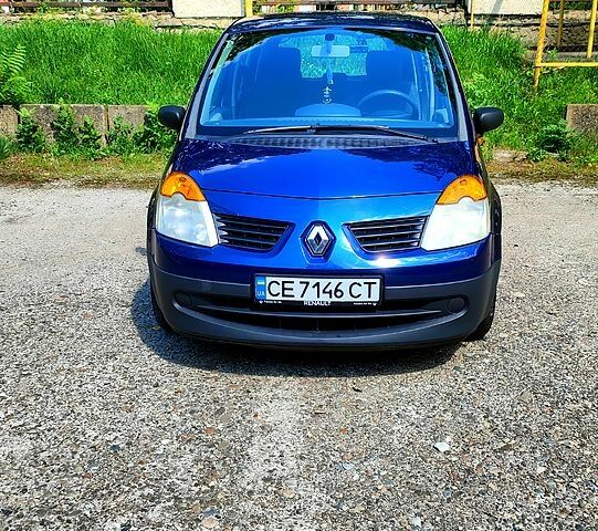 Синій Рено Модус, об'ємом двигуна 1.1 л та пробігом 223 тис. км за 4150 $, фото 1 на Automoto.ua
