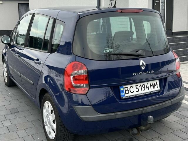 Синій Рено Модус, об'ємом двигуна 1.6 л та пробігом 161 тис. км за 6200 $, фото 2 на Automoto.ua