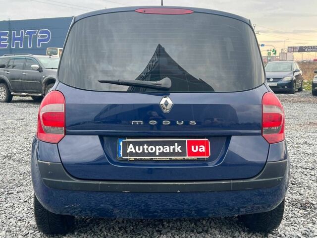 Синій Рено Модус, об'ємом двигуна 1.6 л та пробігом 105 тис. км за 4890 $, фото 5 на Automoto.ua