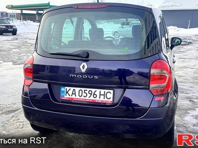 Синій Рено Модус, об'ємом двигуна 1.5 л та пробігом 169 тис. км за 5300 $, фото 3 на Automoto.ua