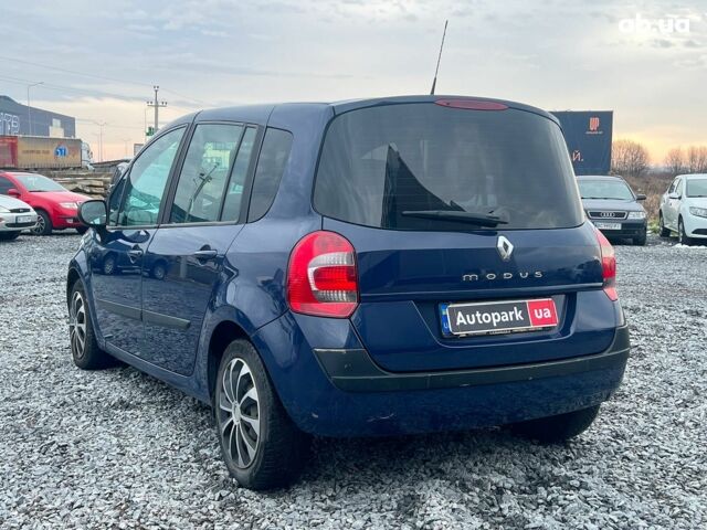 Синій Рено Модус, об'ємом двигуна 1.6 л та пробігом 105 тис. км за 3000 $, фото 4 на Automoto.ua