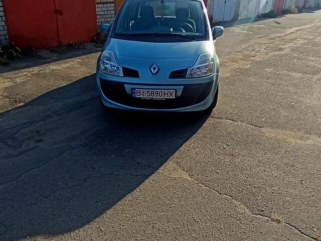 Синий Рено Модус, объемом двигателя 1.1 л и пробегом 262 тыс. км за 3100 $, фото 2 на Automoto.ua