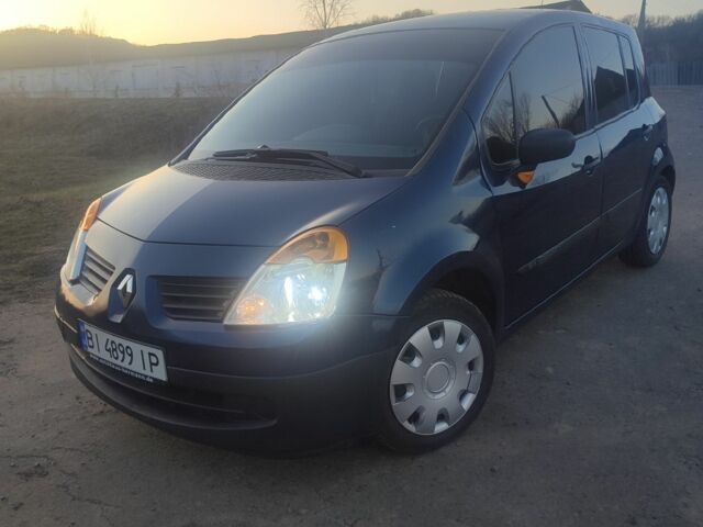 Синій Рено Модус, об'ємом двигуна 1.15 л та пробігом 206 тис. км за 3850 $, фото 1 на Automoto.ua