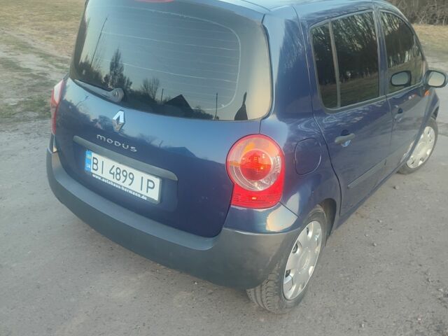 Синій Рено Модус, об'ємом двигуна 1.15 л та пробігом 206 тис. км за 3850 $, фото 5 на Automoto.ua